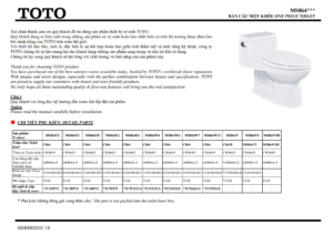 Bồn Cầu ToTo 1 Khối MS864T2