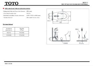 TSKT Bồn Tiểu Nữ ToTo BT5