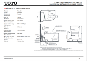 Bồn Cầu Thông Minh TOTO WASHLET+ CS986CGW12