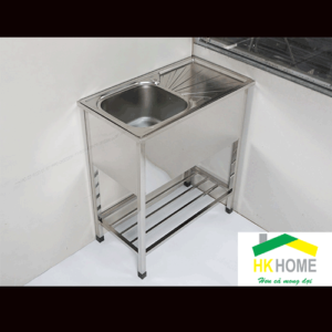 Bồn rửa inox có tủ cho phòng khám