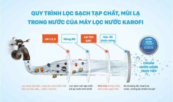 máy lọc nước Karofi  KT-ERO80